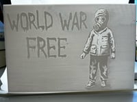 Image 1 of Collaboration piece with DNZUK of his piece " WorldWar Free"