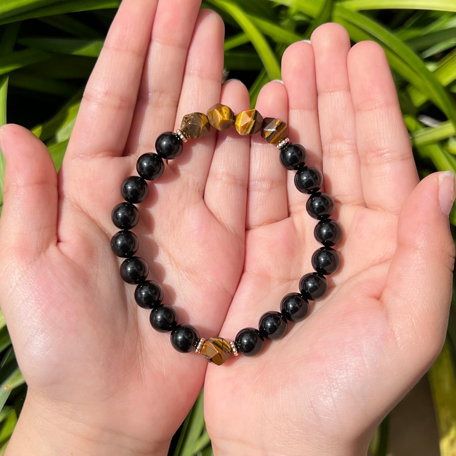 Tigers eye and black deals tourmaline together meaning