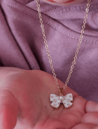 Image 1 of Children’s Bow necklace 