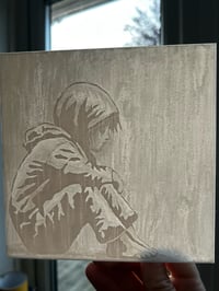 Image 2 of Collaboration piece with DNZUK of his piece "Sneaking Asylum"
