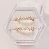 Image 1 of Blue Clover Ring