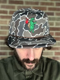 Image 2 of Huckleberry Dark Camo SnapBack Hat