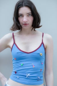 Image 1 of Charms Top (Blue)