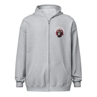 Image 5 of HONORED. Grey Zip-Up