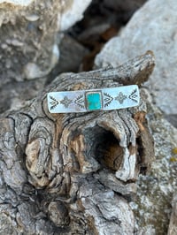 Image 2 of Kingman Turquoise Barrette
