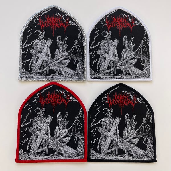 Image of Black Witchery - Desecration Of The Holy Kingdom Woven Patch