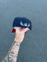 Image 5 of  RED BRIM TRI TONE BALTIMORE ORIOLES CUSTOM FITTED CAP