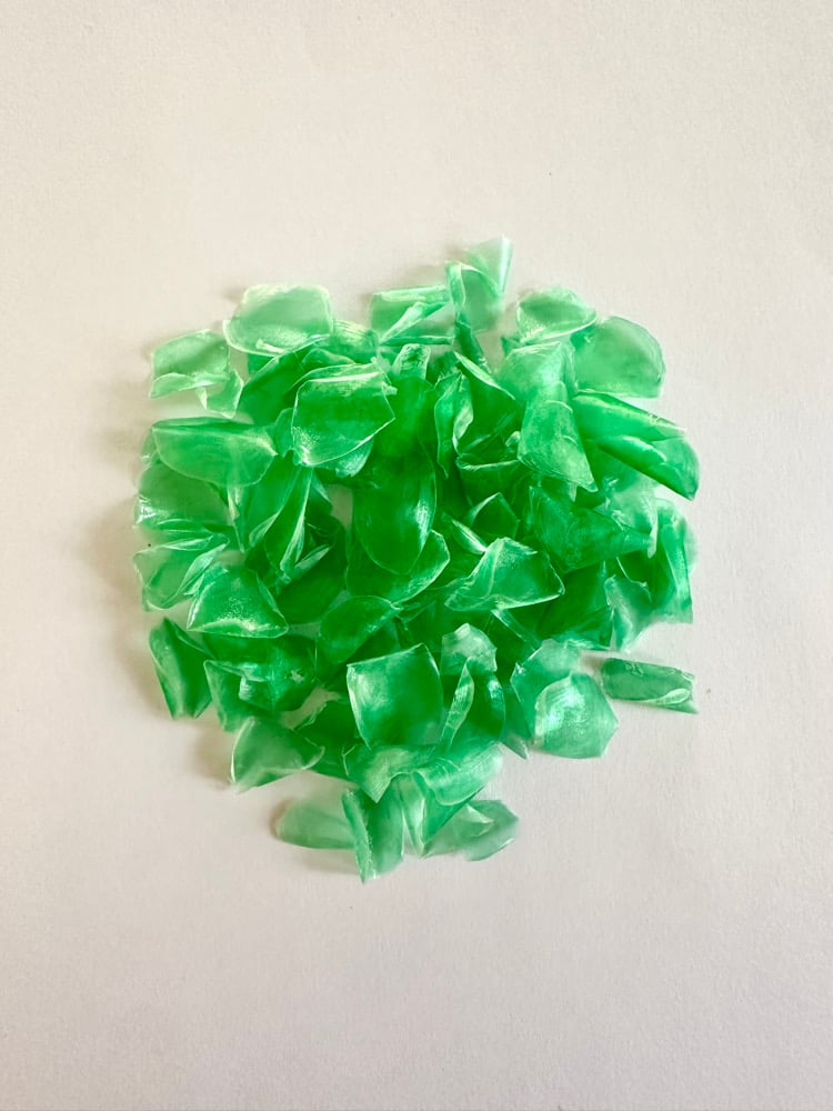 Image of Dyed fish scales - Seafoam Green