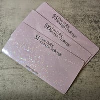 Image 5 of Clear Pouch with Savings Trackers 