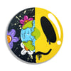 Mixed Emotions Circle Canvas
