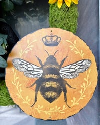 Image 3 of Bee Moss Wreath