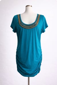 Image 6 of Large Miss Tina Beaded top #598*10 ( Gently Used)