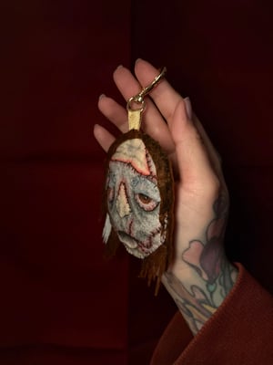 Image of MADE TO ORDER limited Frankenstein Bag Charm or Wall Hanging 