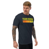 Image 7 of Team Human Fitted Short Sleeve T-shirt