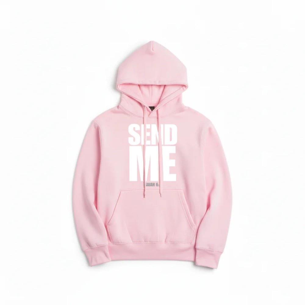 Image of Send me pink hoodie