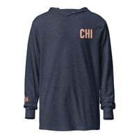 Image 2 of Single-Barrel CHI/GSH Hooded Long-Sleeve Tee