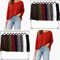 Kelly - High Low Long Sleeve Top 