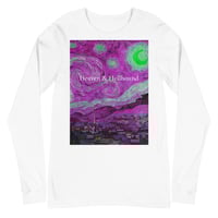 Image 1 of Starry Night Nuclear Fuchsia Long Sleeve Tee