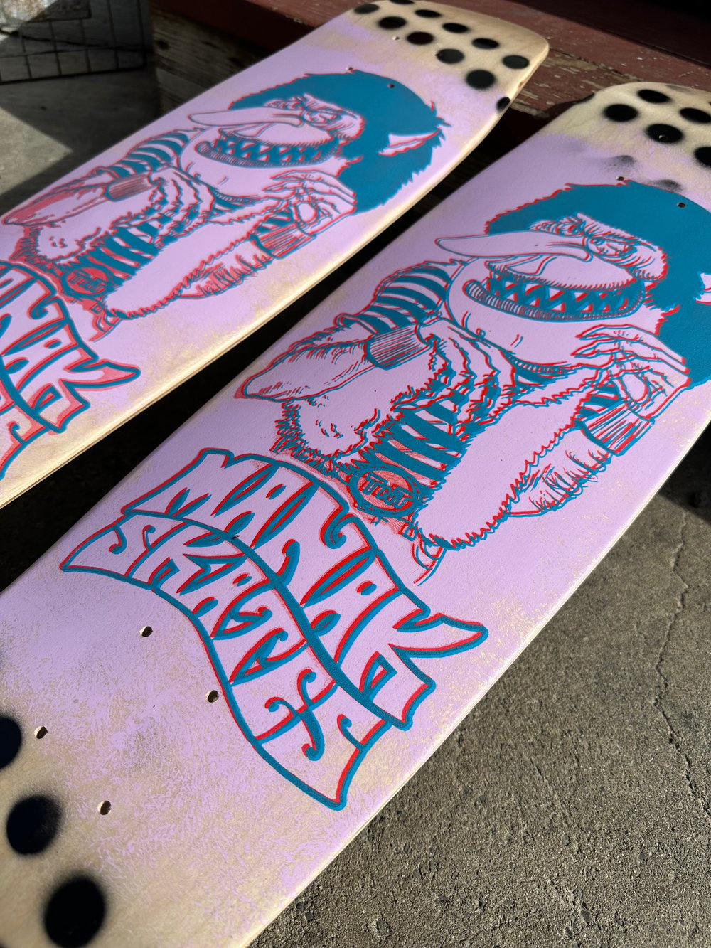 8" Banana Cruiser - 3D Creep Graphic