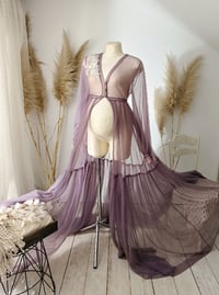 Image 1 of Tulle dress for photoshoot | Melissa | size S-M-L | purple