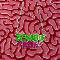 Image 3 of zombie love necklace