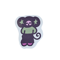 Image 1 of MONKEY STICKER