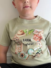 Image 4 of Little Explorer Wreath T-Shirt