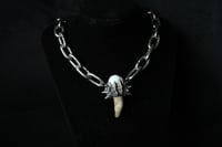 Image 1 of Dead Good Marble and deer antler necklace 