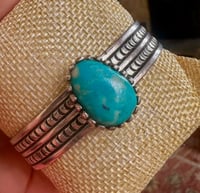 Image 1 of Landon Sacatero Turquoise stacker 
