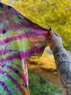 Image of LARGE Disrespect Your Surroundings Tie Dye Shirt 