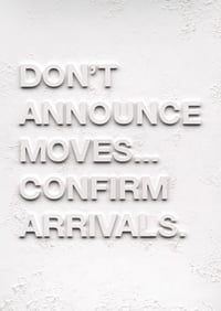 Arrivals (Limited Edition Print)