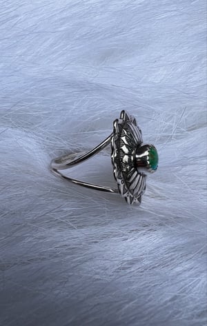 Image of Verde Valley Turquoise Concho Ring