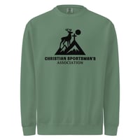 Image 2 of Christian Sportsman's Association - Branded Unisex garment-dyed sweatshirt