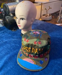 Image 2 of Tuesday Painted Camo Hat
