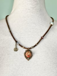Image 4 of Waziri pendant necklace (pk w/d)