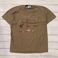 Image 1 of Vintage Check Your Fly Tee - XL