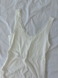 Image 2 of V white top // S 