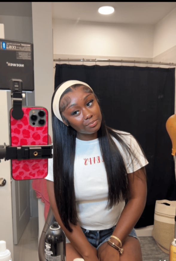 Image of 24 inch 13x6 frontal Straight 