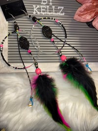 Image 1 of Trendy Large Hoops 