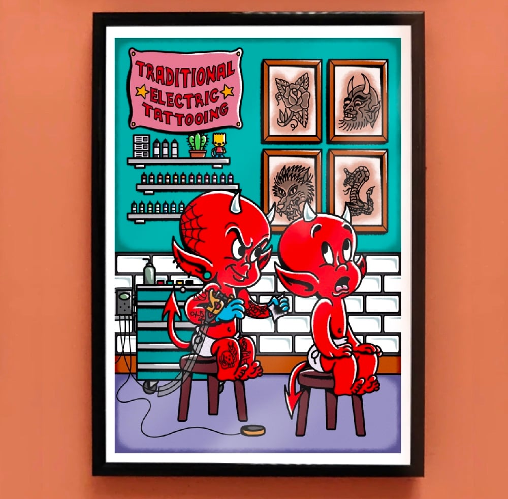 Devil Shop Print