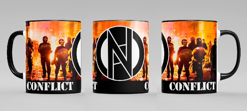 Image of CONFLICT Sunset Cops Mug