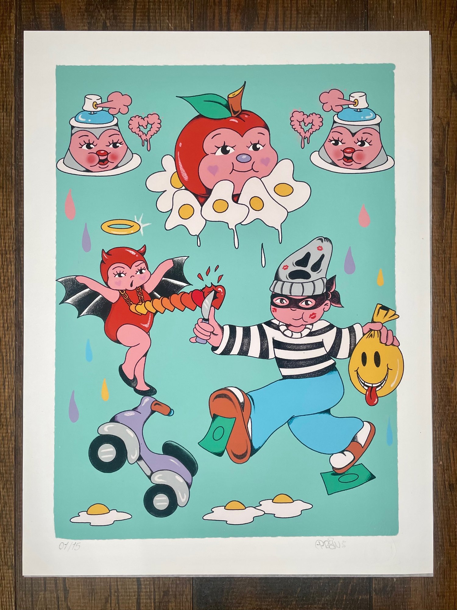 Image of Super Villains Limited Edition Print