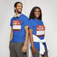 Image 11 of Customizable "Hello, My Name Is" Graffiti T-Shirt