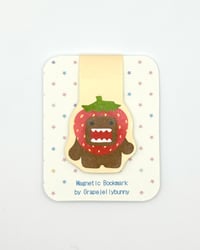 Strawberry Domo Magnetic Bookmark