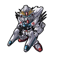 Image 1 of Gundam F91 chibi sticker