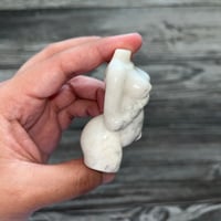 Image 2 of Howlite Maternity Goddess 