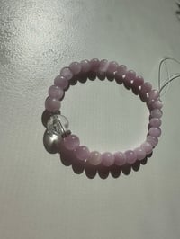 Image 4 of kunzite bracelet 紫锂辉手链
