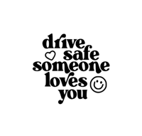 Image 1 of drive safe someone loves you car decals