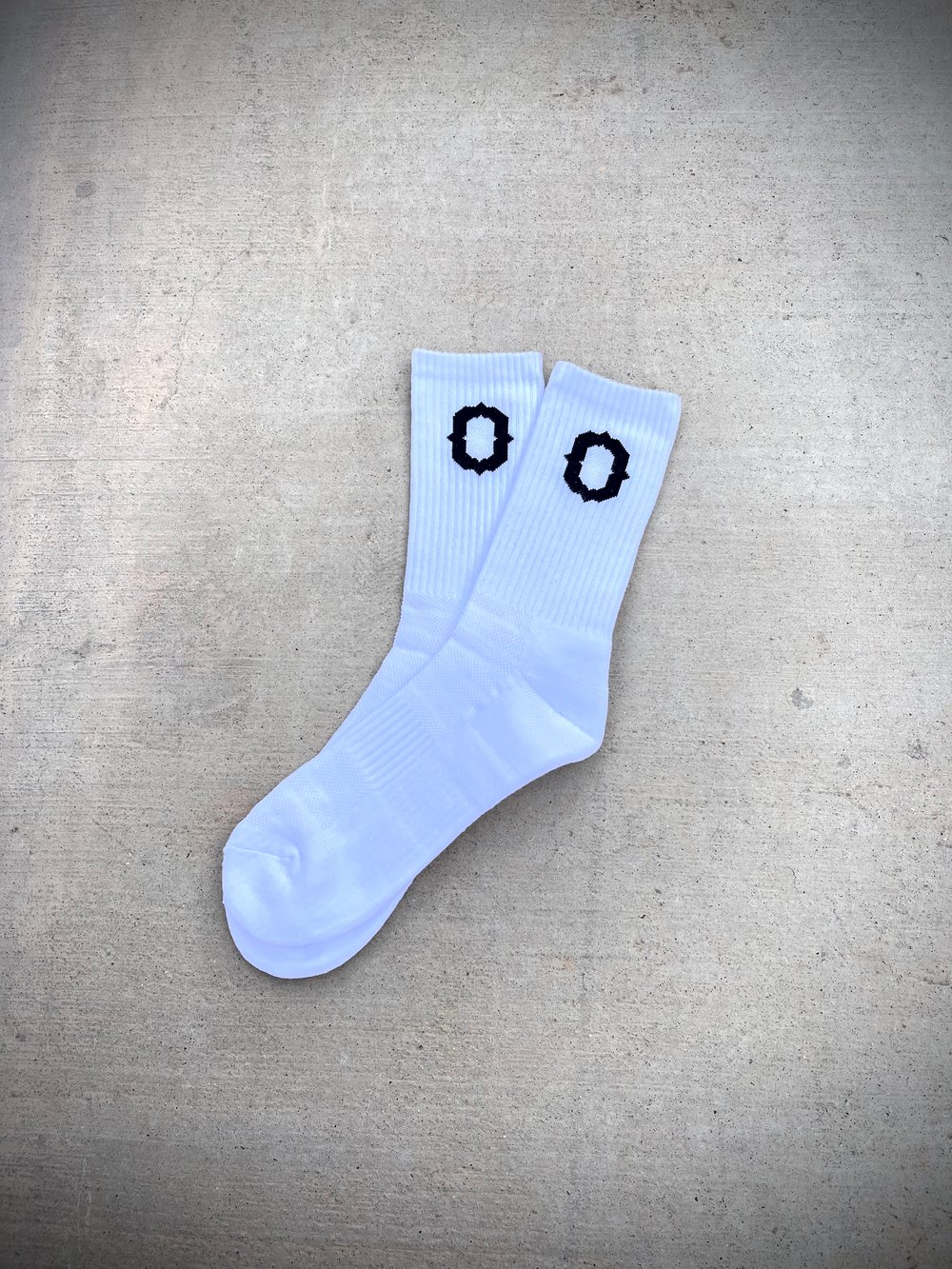 ZERO FXCK$ ‘CREW SOCKS’