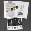ABSU - Original biography, ticket stub, 8x10 & promo cassette cover 